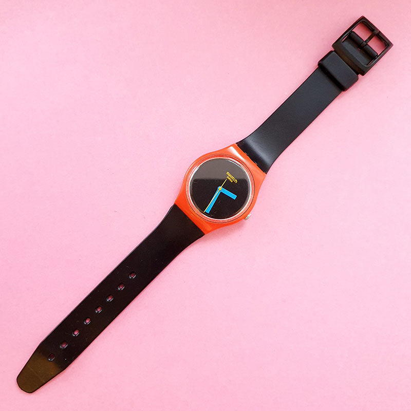 Swatch Watch - GR156 - LAUGH TIME Vintage Swatch LAUGH TIME GR156 Watch for Women | Ladies  main image 2