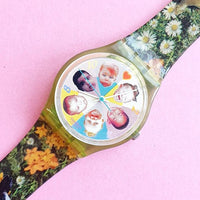 Vintage Swatch SWEET BABY GL107 Watch for Her |  1990s Swatch Watch