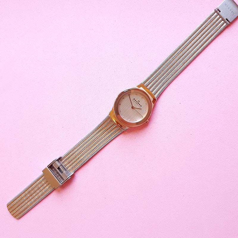 Skagen 347SRXR Women\'s Rose Gold Stainless Steel Analog Dial Quartz Watch AEA275 Skagen 347SRXR Women main image 3
