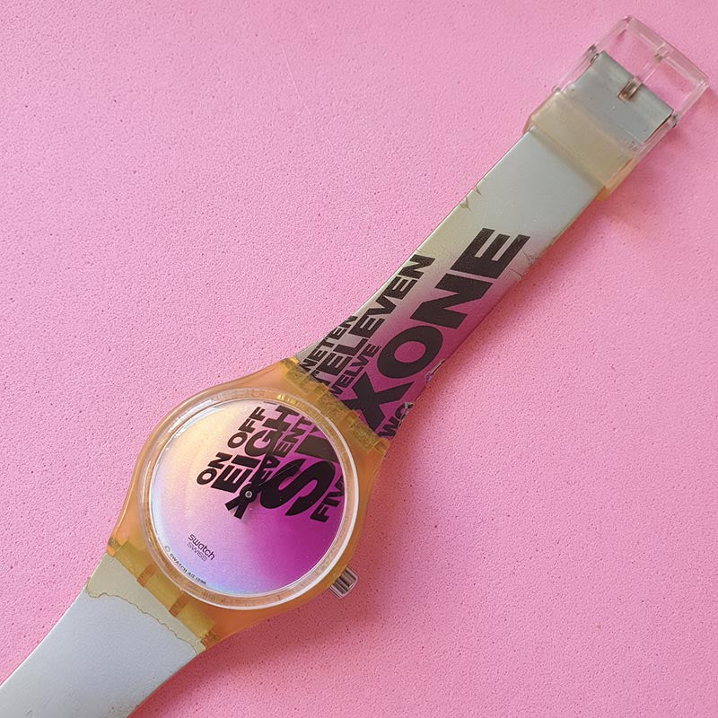 Vintage Swatch FUNK MASTER SLK115 Ladies Watch | Swiss  display picture 3