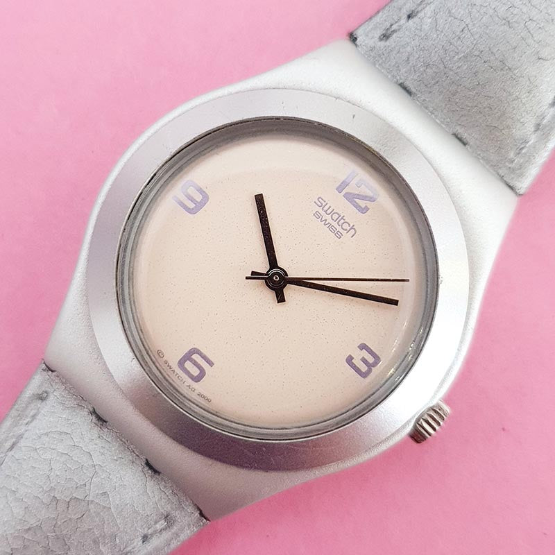 Vintage Swatch Irony FALLING STAR VIOLET YLS1012 Women's Watch