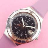 Vintage Swatch Irony HAPPY JOE BLUE YGS400 Women's Watch | Cool 90s Swatch Watch