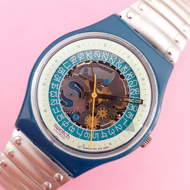 Swatch STEEL LITE GG403 Watch for Her | Vintage Swatch Gent