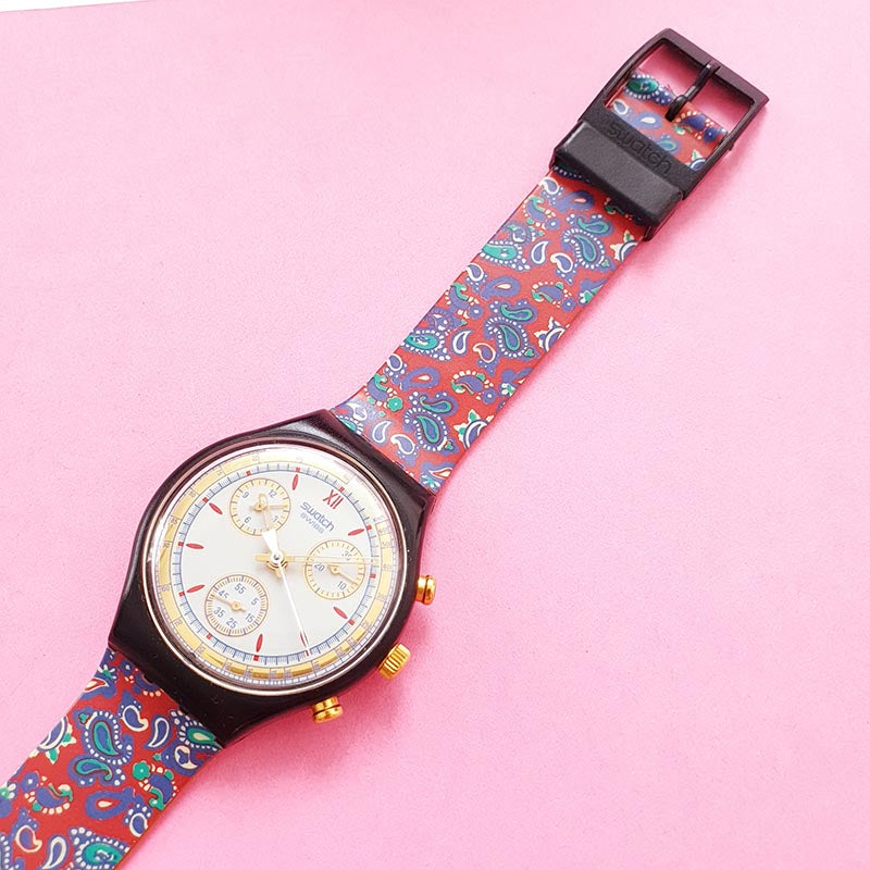 SWATCH スウォッチ クロノグラフ SCB 108 AWARD-