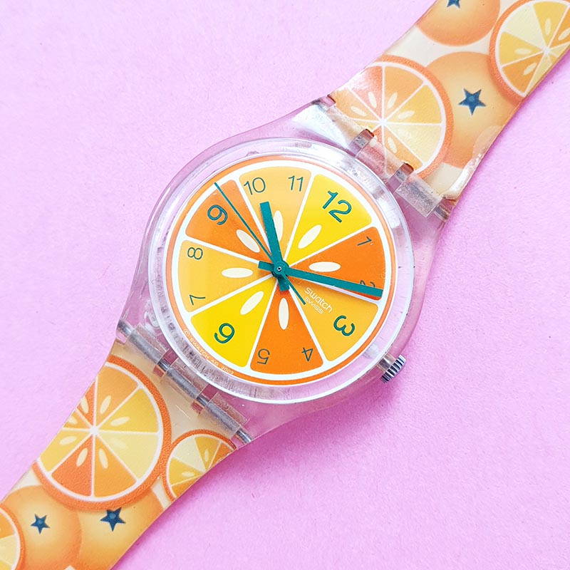 Swatch Watch - GE102 - SO FRESH New and Unworn Swatch SO FRESH GE102 - Running With Fresh  main image 4