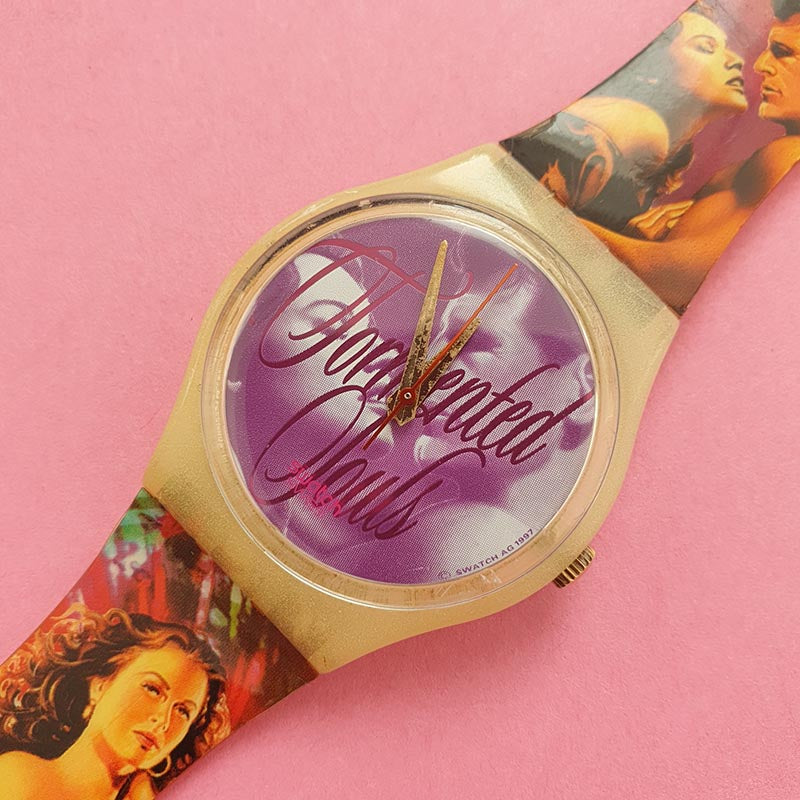 Vintage Swatch TORMENTED SOULS GW118 Watch for Her | 90s  display picture 3