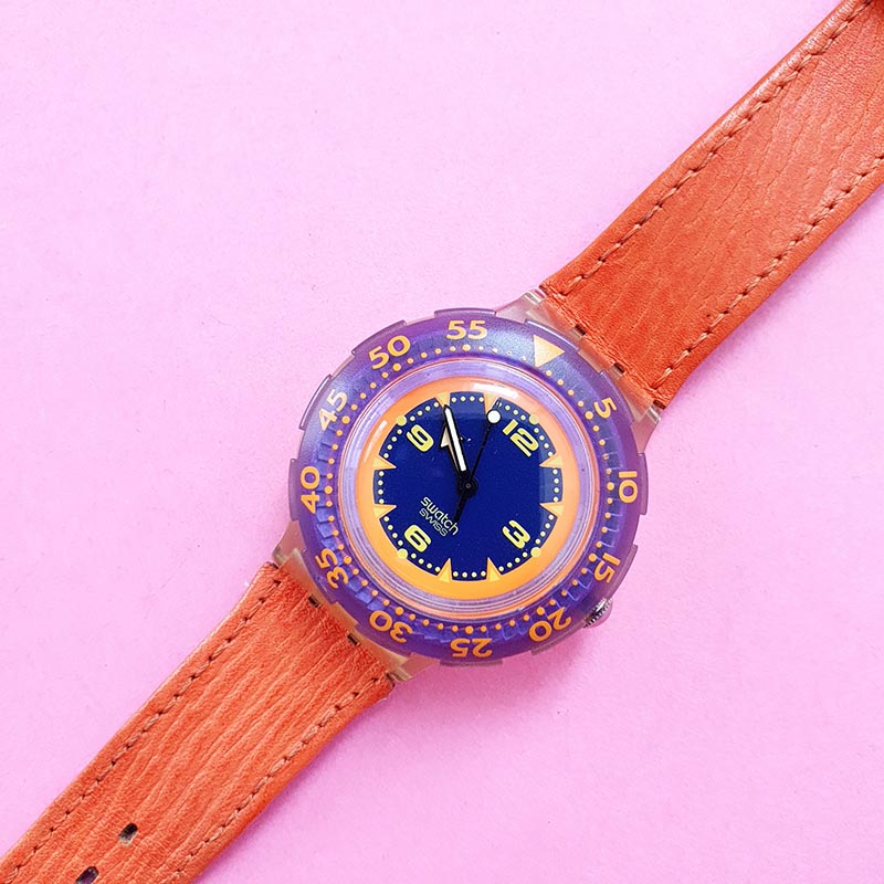 Vintage Swatch Scuba 200 RED ISLAND SDK106 Watch for Women