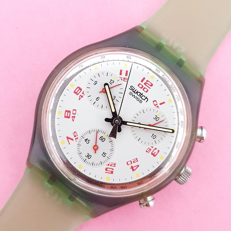 Vintage Swatch Chronograph JFK SCN103 Women's Watch – Watches for