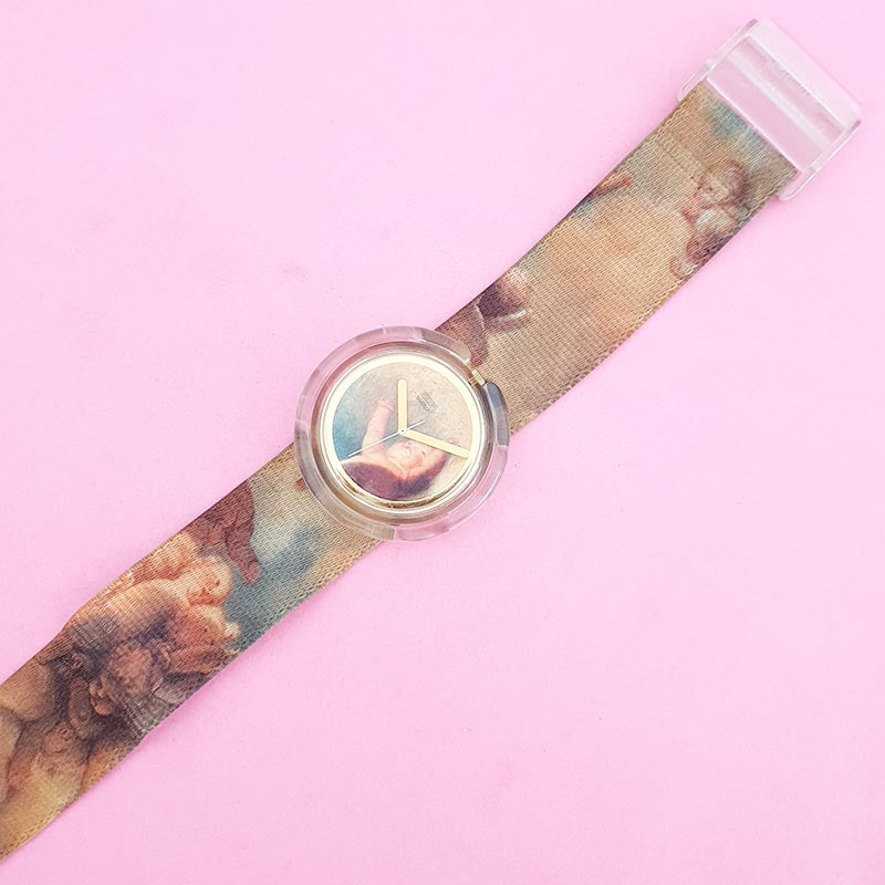 Vintage Pop Swatch PUTTI PWK168 Watch for Women | Special Pop