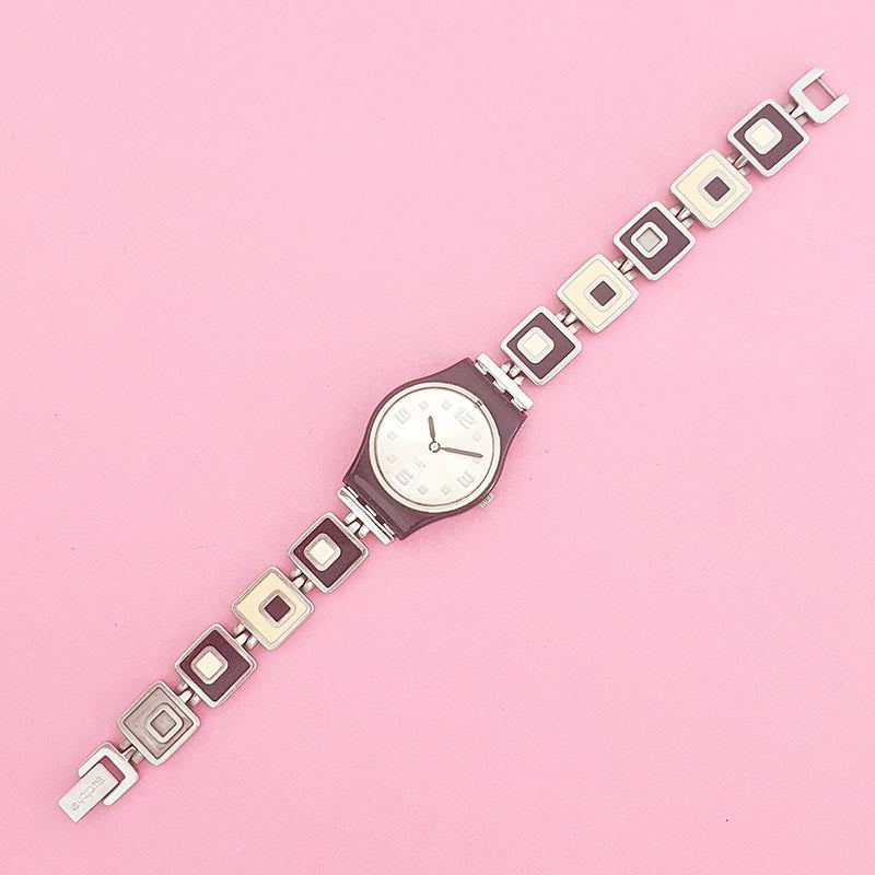 Vintage Swatch Lady CHESSBOARD LB160G Watch for Women | Cool