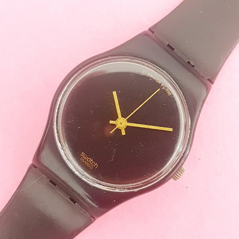 Vintage Swatch Lady BLACK MAGIC LB119 Women display picture 1