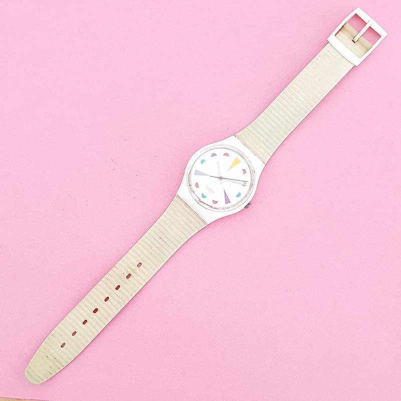 Hologram Fossil Watches From The 80s Vintage Swatch TUTTI FRUTTI