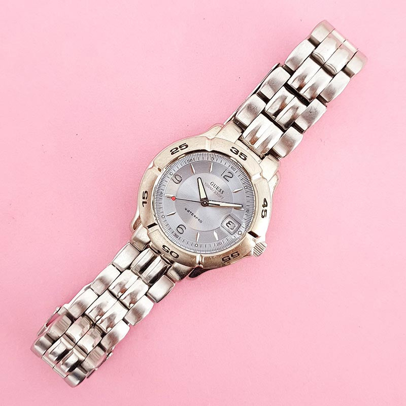 apparat Uanset hvilken købmand Vintage Waterpro Guess Women's Watch | Silver-tone Guess Watch – Watches  for Women Brands