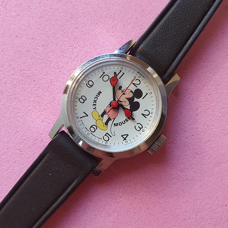 Vintage bradley discount mickey mouse watch