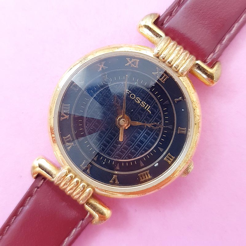 Pre-owned Gold-tone Occasion Fossil Watch for Her | Vintage  display picture 1