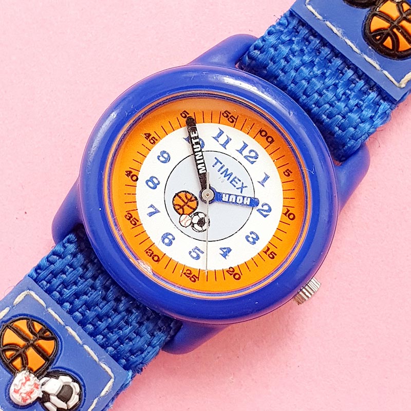 Vintage Blue Timex Watch for Women Ladies Timex Watches