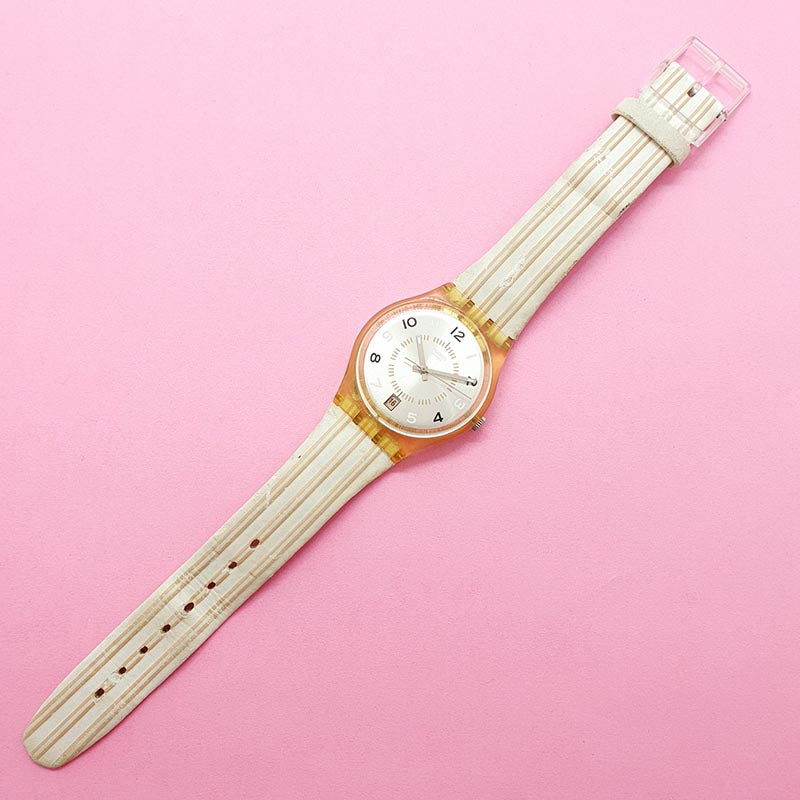 Vintage Swatch WELL SUITED GE403 Watch for Her | Retro Swatch Watch