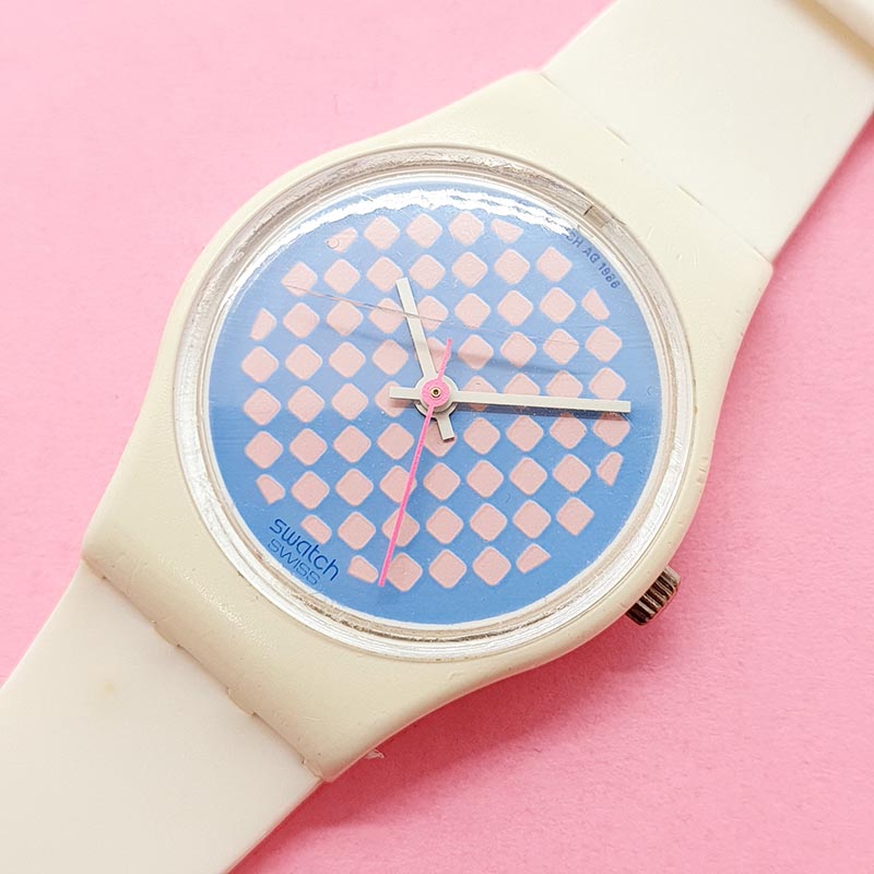 Vintage Swatch RASPBERRY LW113 Watch for Her | Swatch Lady