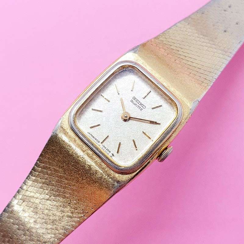 Women’s Rare Seiko Quartz watch Vintage Seiko Quartz Classic Gold & Black Womens Womans  main image 3