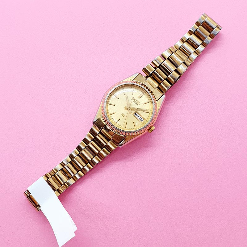 Pre-owned Date Seiko Women's Watch | Luxurious Quartz Watch