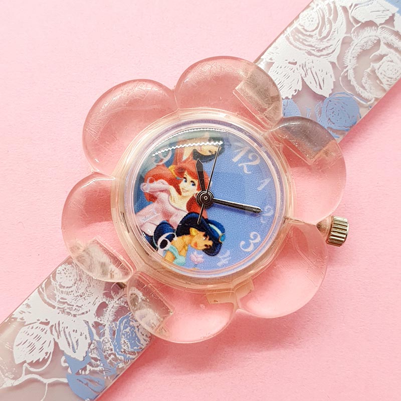 Vintage White Disney-Inspired Women\'s Character Watch Made In France Vintage Disney Snow White Ladies Watch | Silver-tone  main image 2