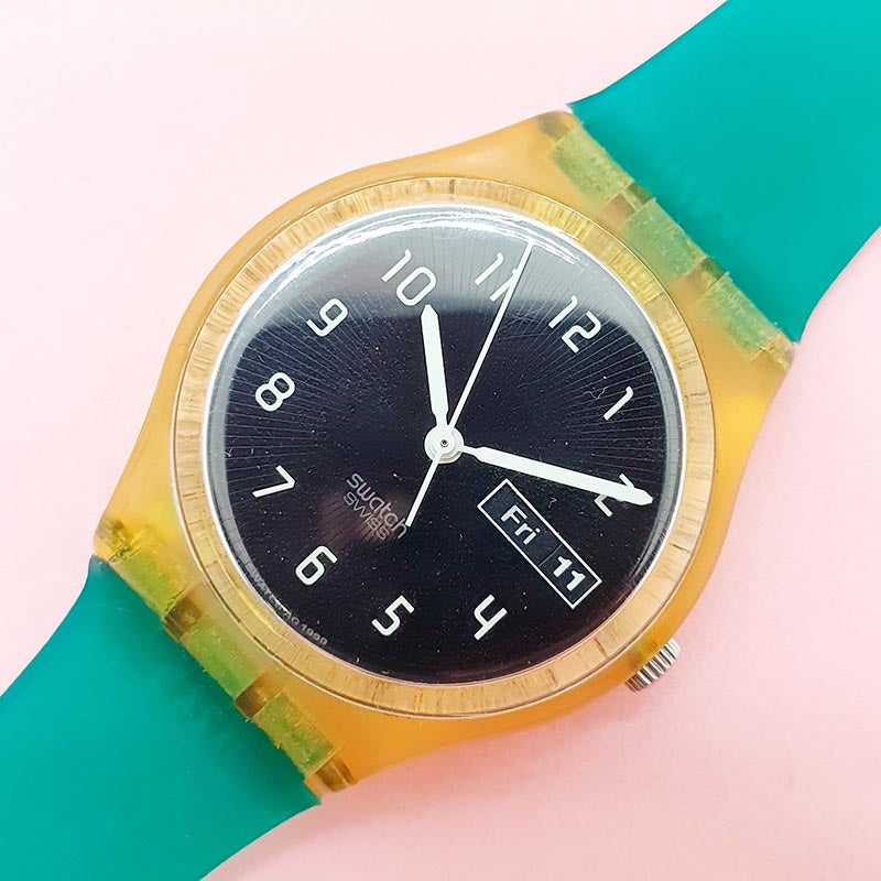 Vintage Swatch OPPOSITE GK736 Watch for Her | Swatch Gent 