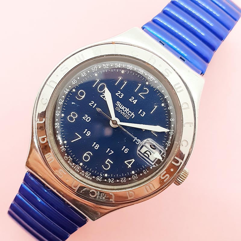 Vintage Swatch HAPPY JOE FLIP YGS400G Watch for Her | Swatch  display picture 3