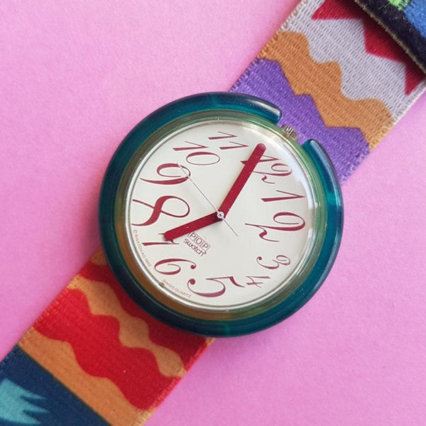 Vintage 1993 PMK101 MELANIE Swatch Pop Watch for Women - Watches for Women Brands