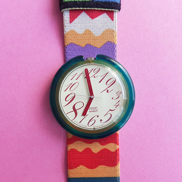 1993 Swatch Force Swiss Made Day Date Watch, 90s Retro Funky Swiss Swatch  Watch | eBay