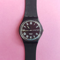Vintage 1990 NERO GB722 Swatch Watch | Swiss Quartz Watch - Watches for Women Brands
