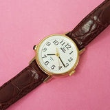Gold-tone Timex Indiglo Quartz Watch for Women | Vintage Timex Watch - Watches for Women Brands
