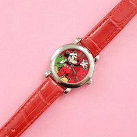 Vintage Silver-tone Mickey Mouse Watch for Women | RARE 90s Quartz - Watches for Women Brands