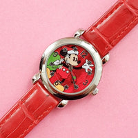 Vintage Silver-tone Mickey Mouse Watch for Women | RARE 90s Quartz - Watches for Women Brands