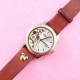 Vintage Two-tone Mickey Mouse Seiko Watch for Women | Disneyland Watch - Watches for Women Brands