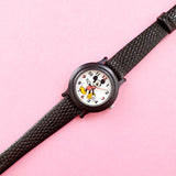 Vintage Black Mickey Mouse Seiko Watch for Women | Vintage Disney Watch - Watches for Women Brands