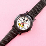 Vintage Black Mickey Mouse Seiko Watch for Women | Vintage Disney Watch - Watches for Women Brands