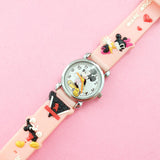 Vintage Silver-tone Mickey Mouse Women's Watch | Minnie Mouse Watch - Watches for Women Brands