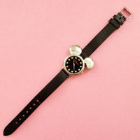 Vintage Silver-tone Mickey Mouse Women's Watch | RARE 90s Disney Watch - Watches for Women Brands