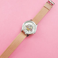 Vintage 1971 Silver-tone Mickey Mouse Women's Watch | Retro Disney Watch - Watches for Women Brands