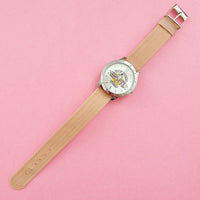 Vintage 1971 Silver-tone Mickey Mouse Women's Watch | Retro Disney Watch - Watches for Women Brands