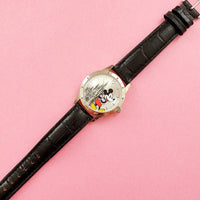 Vintage Silver-tone Mickey Mouse Watch for Women | Rare Disney Watch