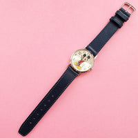 Vintage Gold-tone Mickey Mouse Classic Watch for Women | Rare Disney Watch