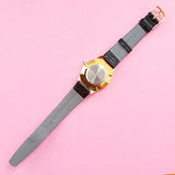 Vintage Gold-tone Mickey Mouse Helbros Custom Pigskin Watch for Women | Disney Watch Collection