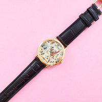 Vintage Gold-tone Mickey Mouse Comics Book Watch for Women | Disney Watch Collection