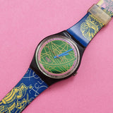 Vintage Swatch THE GLOBE GB137 Watch for Women | 1990 Swatch Watch - Watches for Women Brands