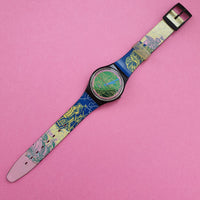 Vintage Swatch THE GLOBE GB137 Watch for Women | 1990 Swatch Watch - Watches for Women Brands