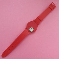 Vintage Swatch CHERRY-BERRY GR154 Watch for Women | Full Red Swatch - Watches for Women Brands