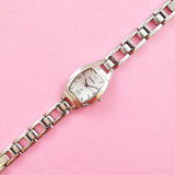 Vintage Silver-tone Fossil Watch for Women | Fossil Quartz Watch - Watches for Women Brands
