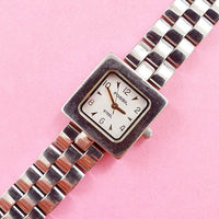 Vintage Silver-tone Fossil Watch for Women | Fossil Quartz Watch - Watches for Women Brands