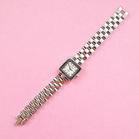 Vintage Silver-tone Fossil Watch for Women | Fossil Quartz Watch - Watches for Women Brands